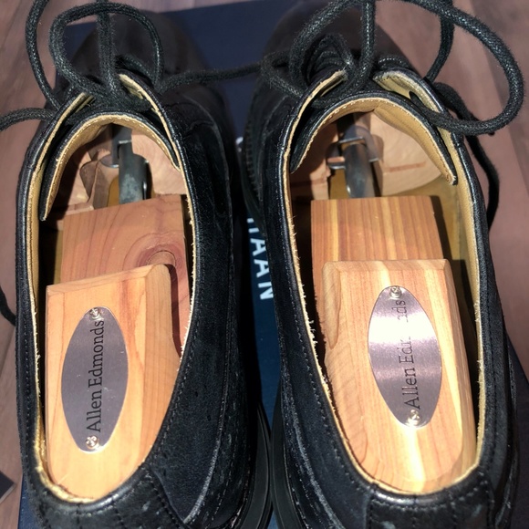 SOLD COLE HAAN BLACK DRESS SHOE SZ 9 - Picture 4 of 7